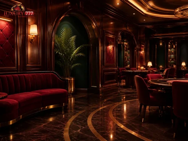 Antarmuka hasil undian Keno luxury777